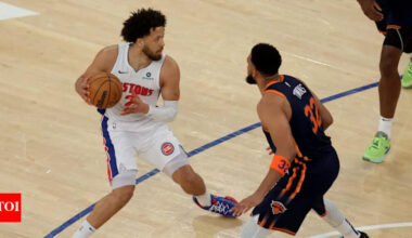 Detroit Pistons fend off Jalen Brunson’s dominance to edge New York Knicks in NBA playoff Game 2 | NBA News
