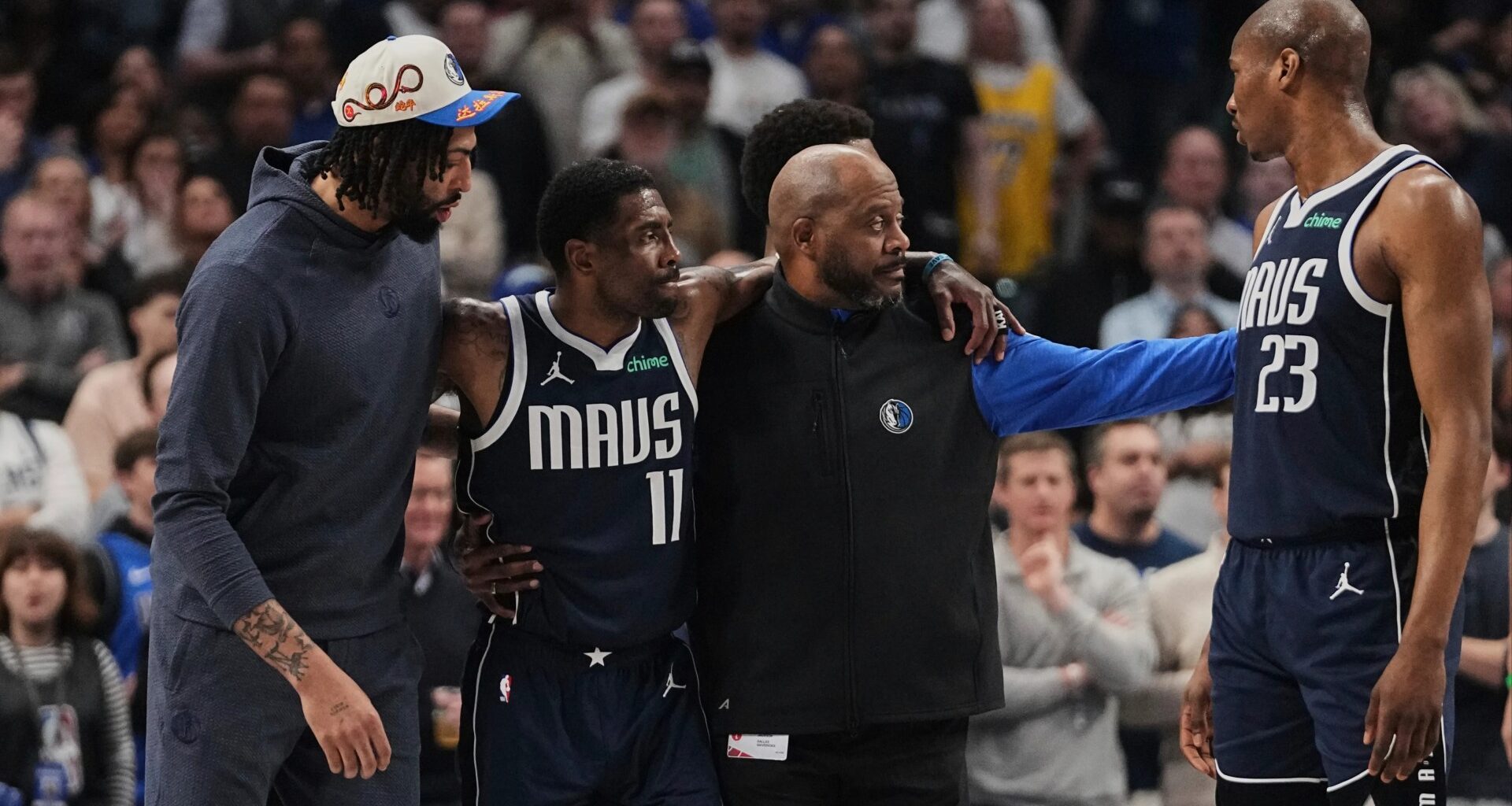 Kyrie Irving makes $119 million decision over his NBA future after Dallas Maverick star's ACL injury battle