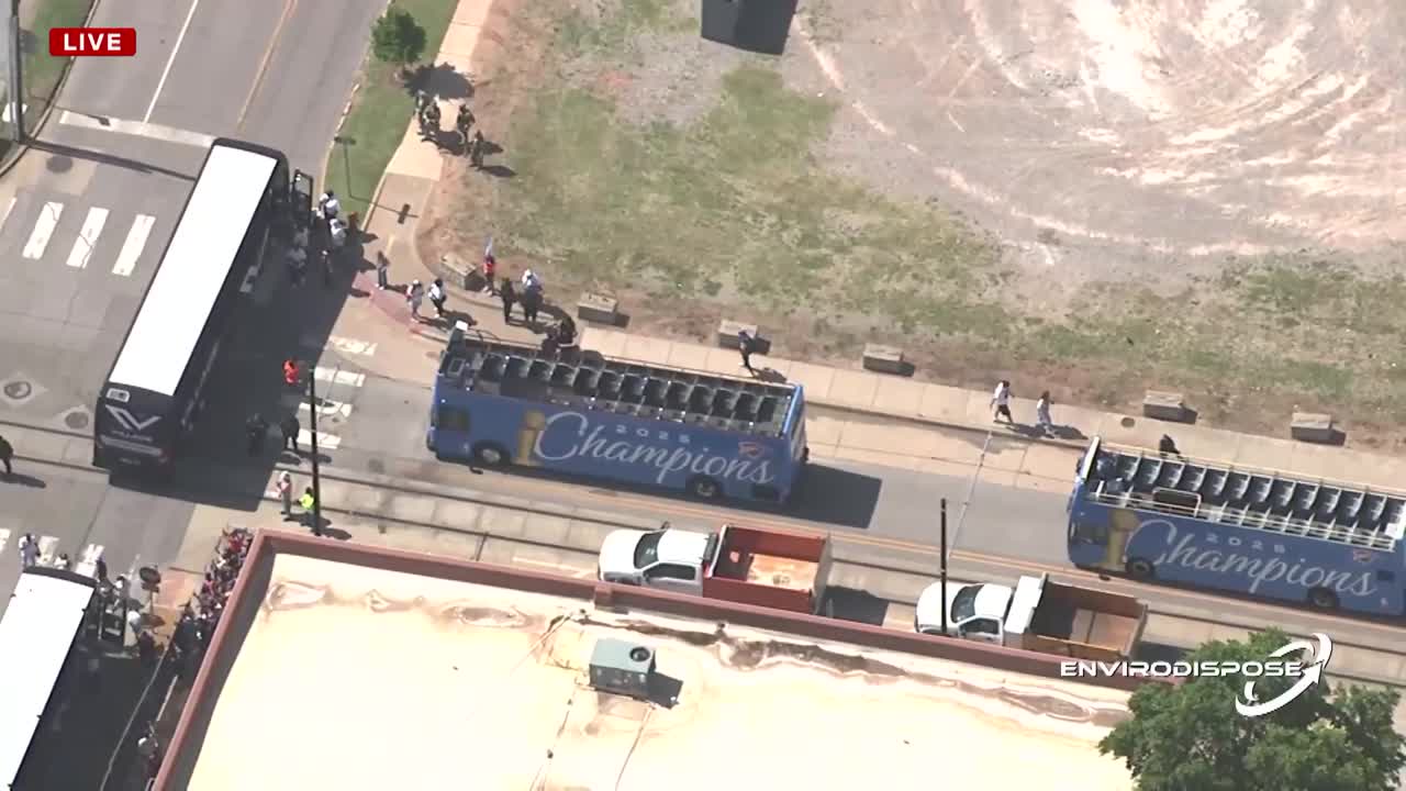 SkyNews captures 2025 Champions Parade