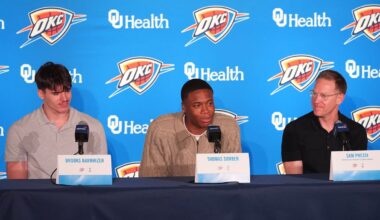 OKC Thunder introduces Thomas Sorber, Brooks Barnhizer: Best moments