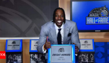 “Those tears today were tears of JOY”: Dwight Howard shared heartfelt response as Orlando Magic honored him with Hall of Fame induction | NBA News