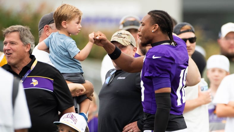 Justin Jefferson - Minnesota Vikings OTAs
