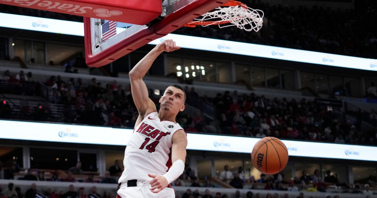 Herro, Heat scorch Bulls to advance in NBA play-in, Mavericks upset Kings | Basketball News