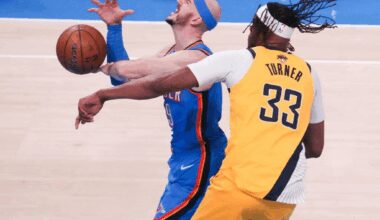 Indiana Pacers vs. Oklahoma City Thunder-Xinhua
