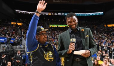 Festus Ezeli teams with Michelob Ultra for Warriors dynasty bottles