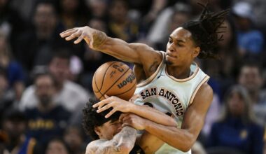 NBA scores: Harrison Barnes buzzer-beater leads Spurs past Warriors