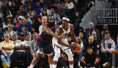 NBA scores: James Harden, Clippers send Warriors to the play-in