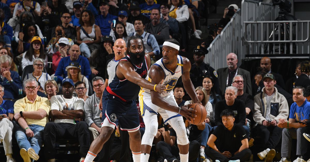 NBA scores: James Harden, Clippers send Warriors to the play-in