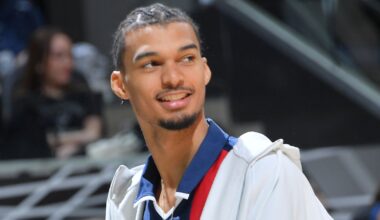 Victor Wembanyama says he’s gained 30 lbs in Fanatics Fest appearance