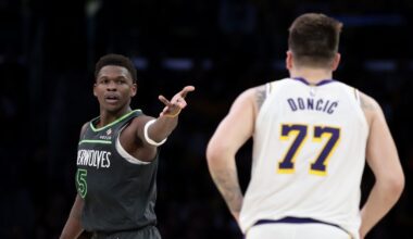 Lakers vs. Wolves Final Score: Lakers routed in Game 1 of NBA Playoffs