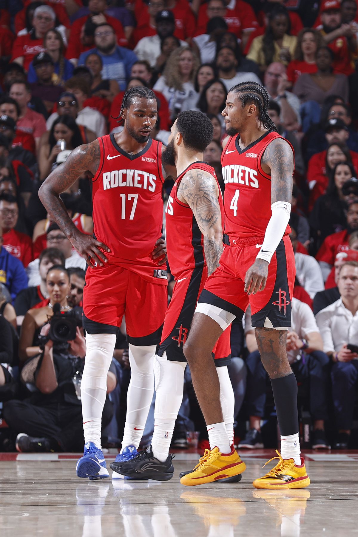 2025 NBA Playoffs - Golden State Warriors v Houston Rockets - Game Two