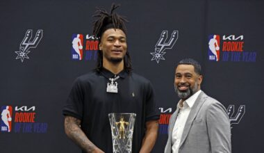 The 2024 NBA draft led to the Spurs fourth Rookie of the Year