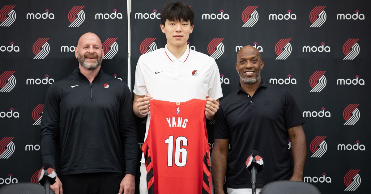 Yang Hansen Is Already Winning Over Portland Trail Blazers Fans