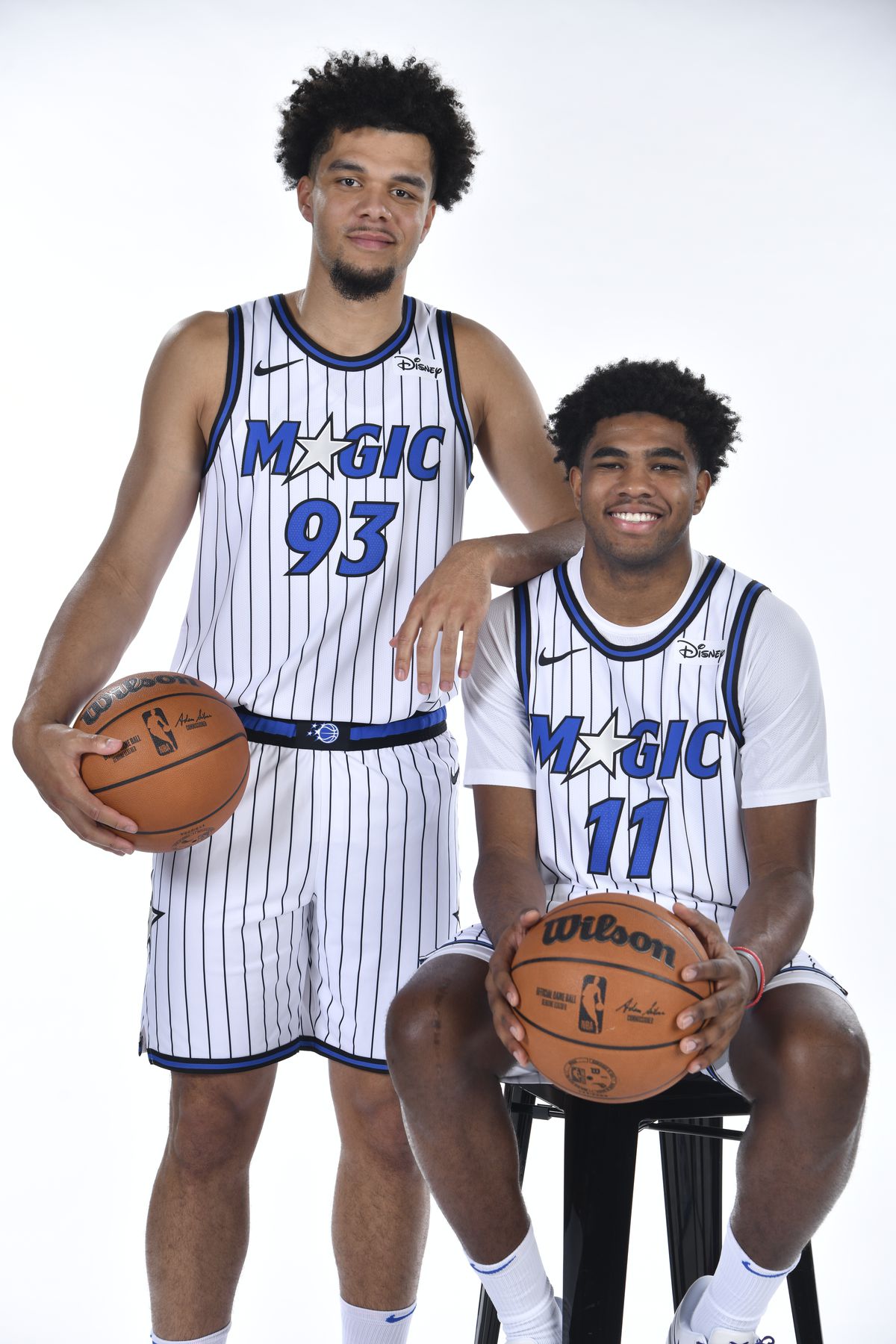 Orlando Magic Introduce Noah Penda and Jace Richardson - Portraits