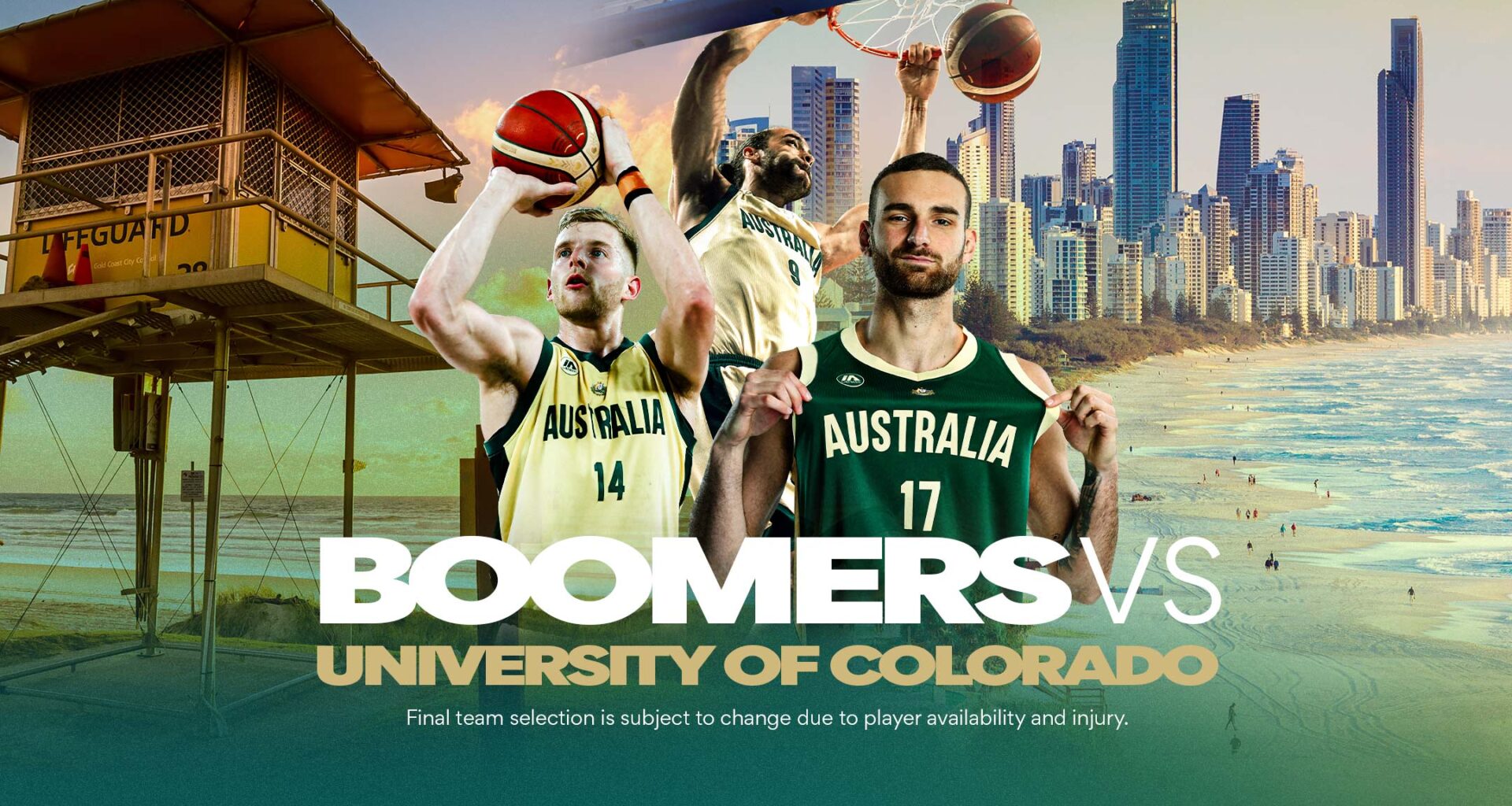 Boomers to host CU Buffaloes on Gold Coast