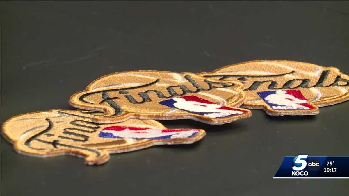 Thunder fans rush to add NBA Finals patches to jerseys