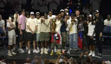 OKC Thunder championship parade opening ceremony