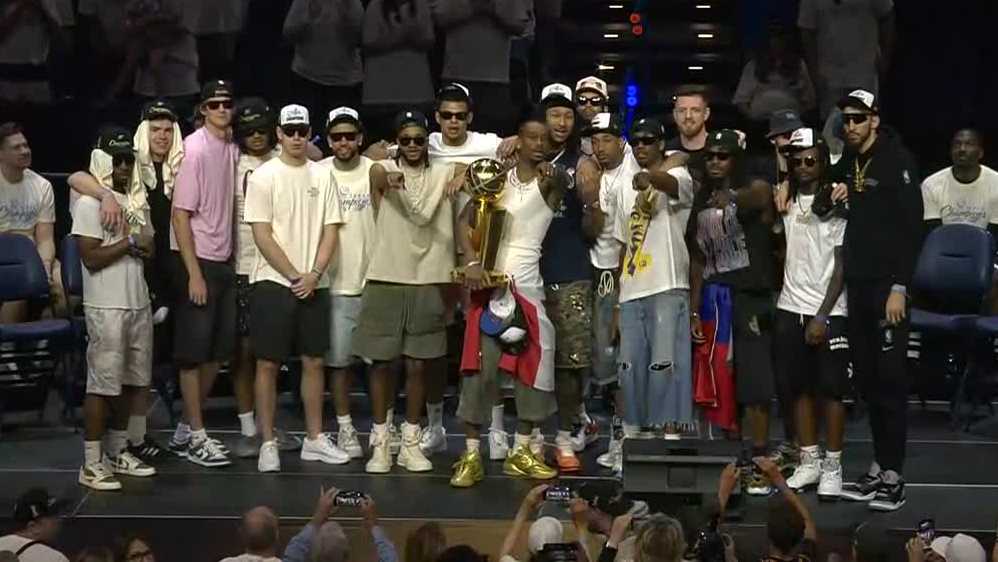 OKC Thunder championship parade opening ceremony