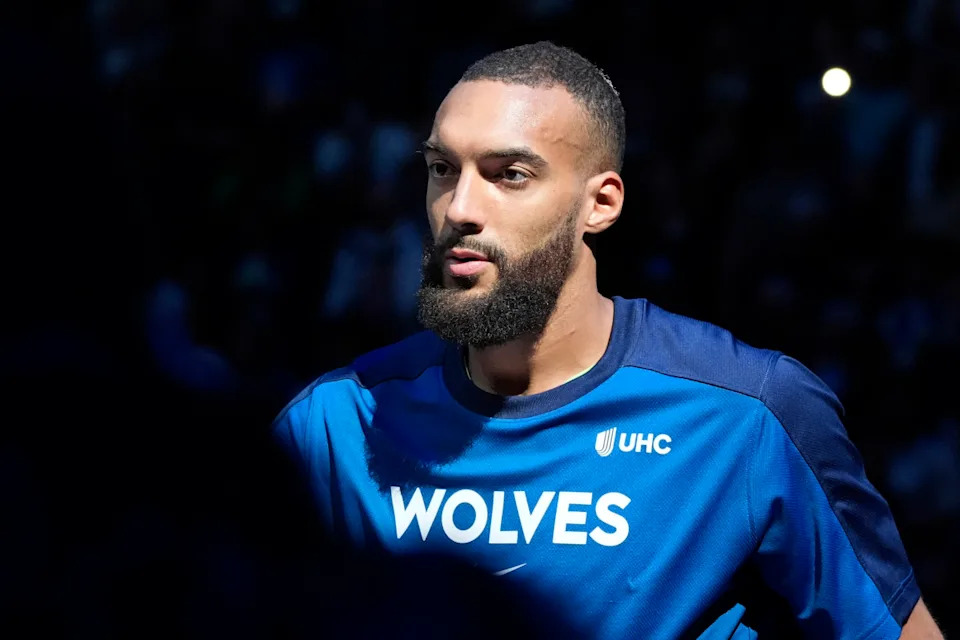 Timberwolves center Rudy Gobert (27)Bruce Kluckhohn-Imagn Images