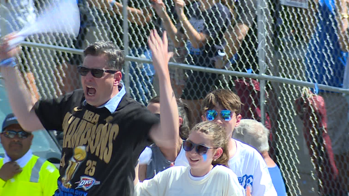Thunder championship parade 'greatest single day' in OKC