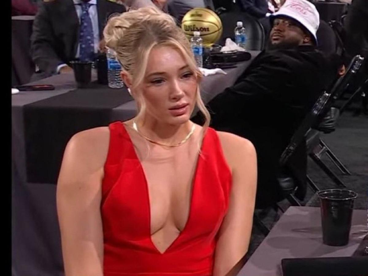 Girlfriend of Raptors top pick steals the show at NBA Draft