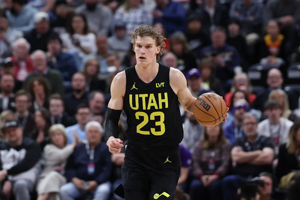 Utah Jazz forward Lauri Markkanen© Rob Gray-USA TODAY Sports