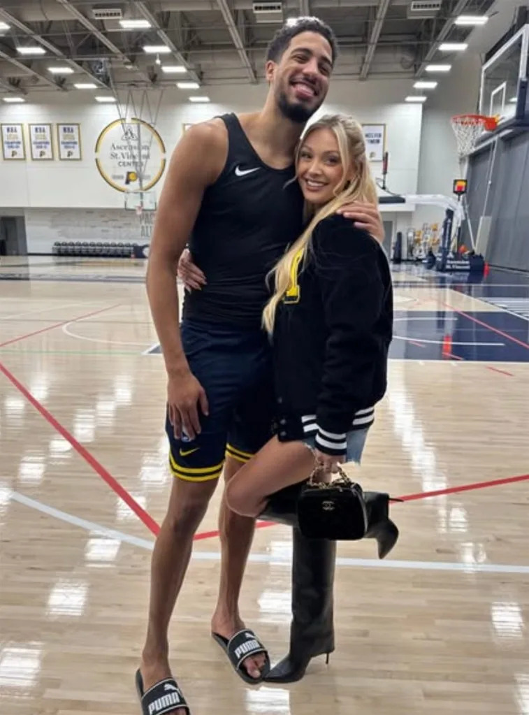 The two-time NBA All-Star with girlfriend Jade Jones. Jade Jones/Instagram