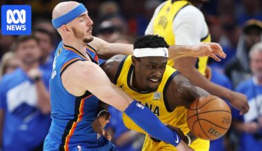 NBA Finals quick hits: Tyrese Haliburton suffers heartbreaking injury, as Shai Gilgeous-Alexander's playmaking and Lu Dort's 'moonball' spark Thunder