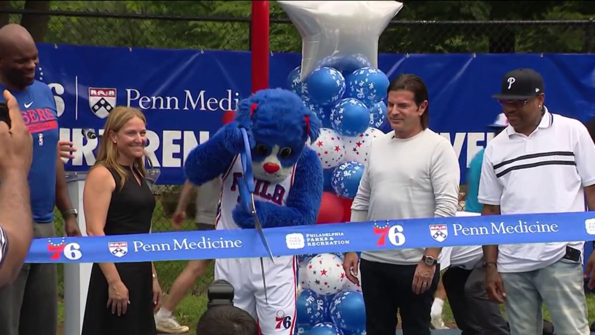 Allen Iverson helps 76ers unveil refurbished West Philadelphia basketball court – NBC10 Philadelphia