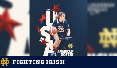 Hidalgo Named To 2025 USA Basketball Women’s AmeriCup Team – Notre Dame Fighting Irish – Official Athletics Website