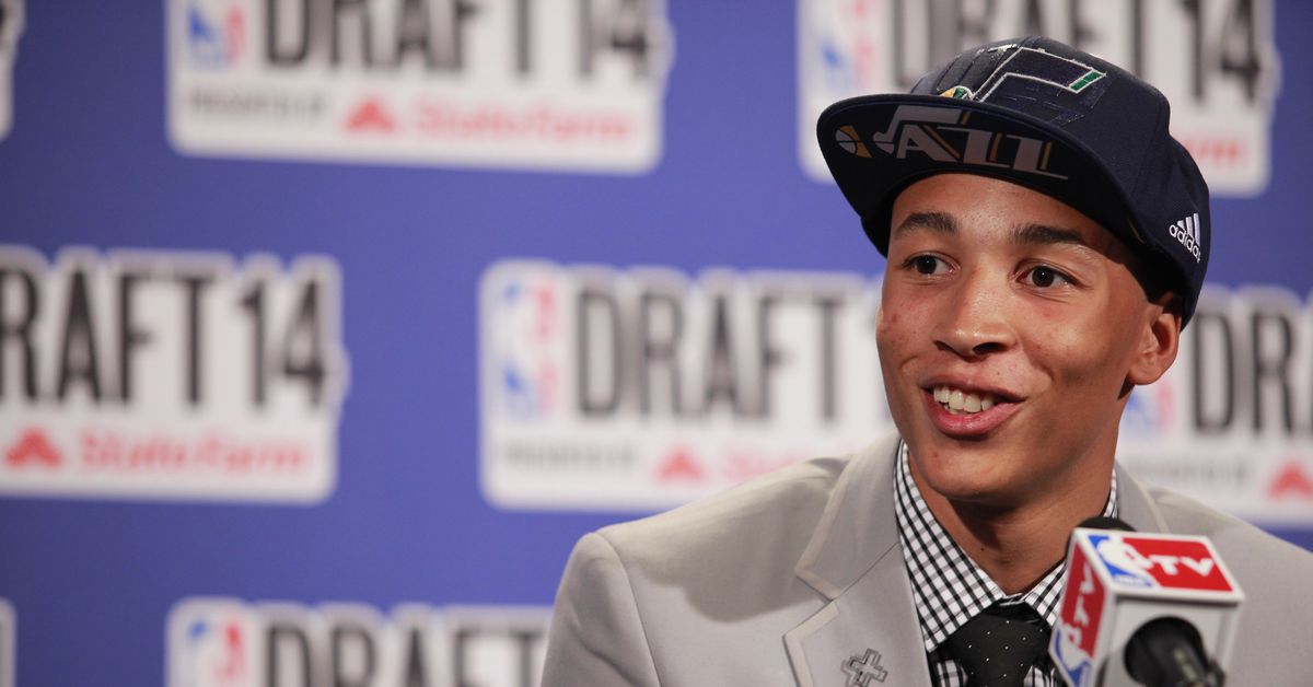 Who did the Utah Jazz select the last time they had picks No. 5 and No. 21?