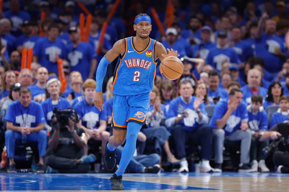 Oklahoma City Thunder star Shai Gilgeous-AlexanderAlonzo Adams-Imagn Images