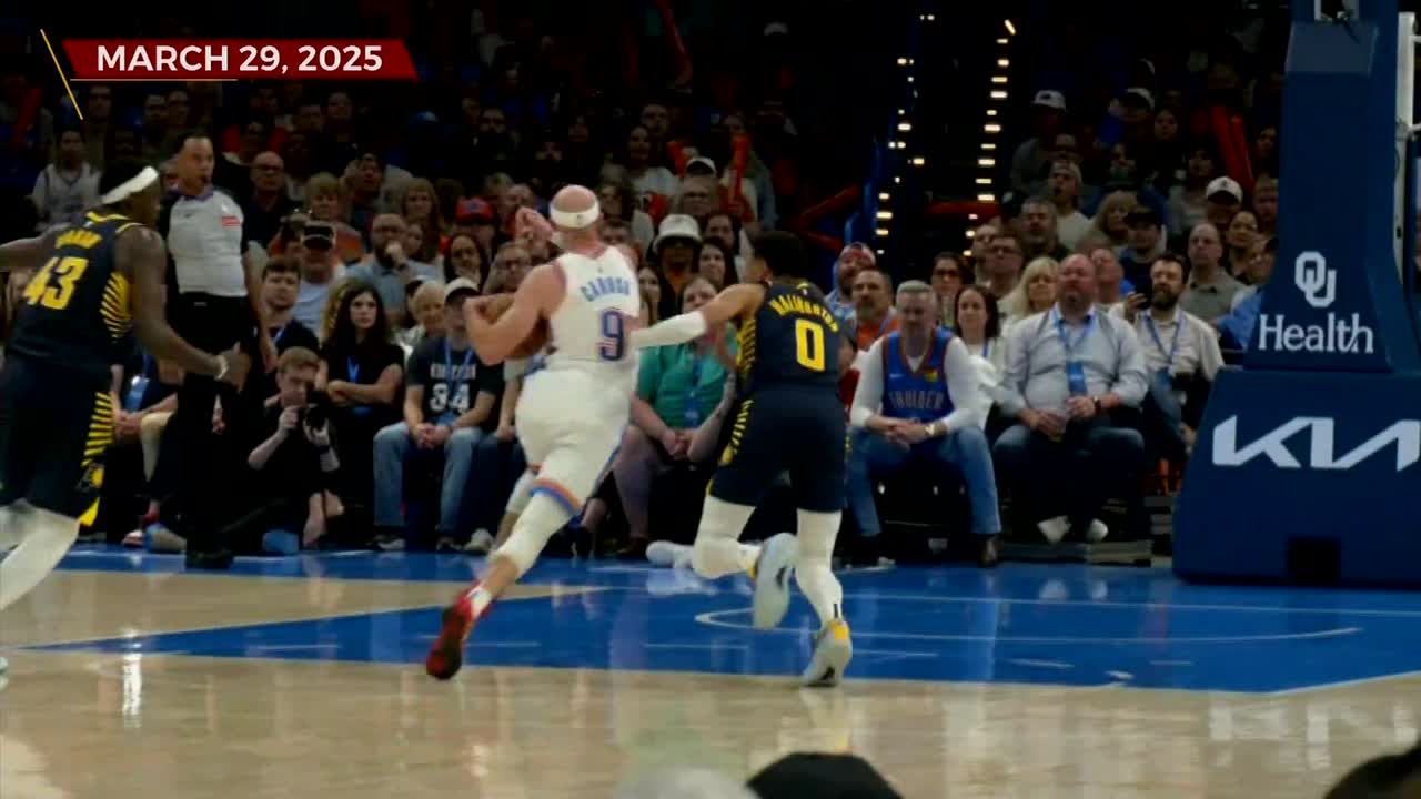 Where Thunder stands against the Pacers