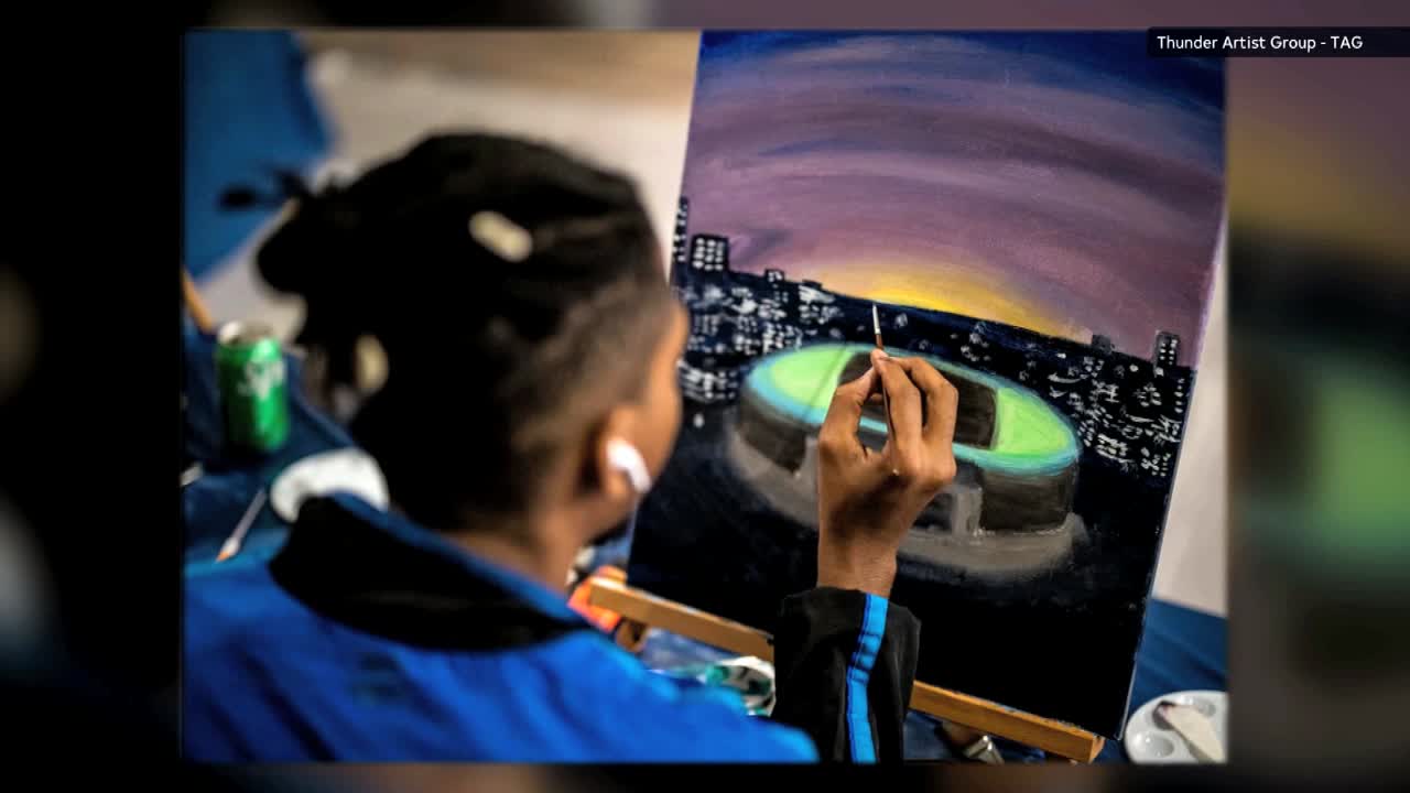 Thunder Taps Local Artists to Capture Energy Across OKC