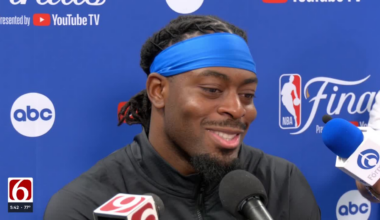 Thunder players stay grounded on Father's Day