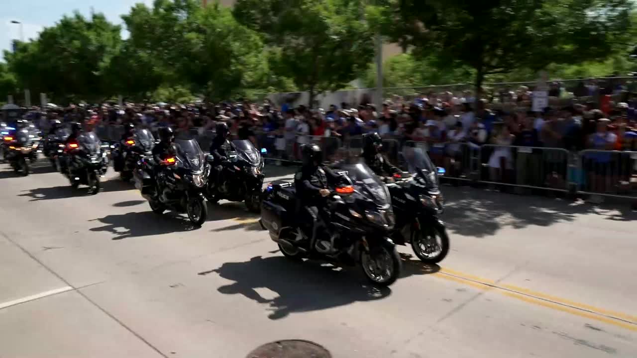 OKC Thunder Championship parade security provides safe fan experience