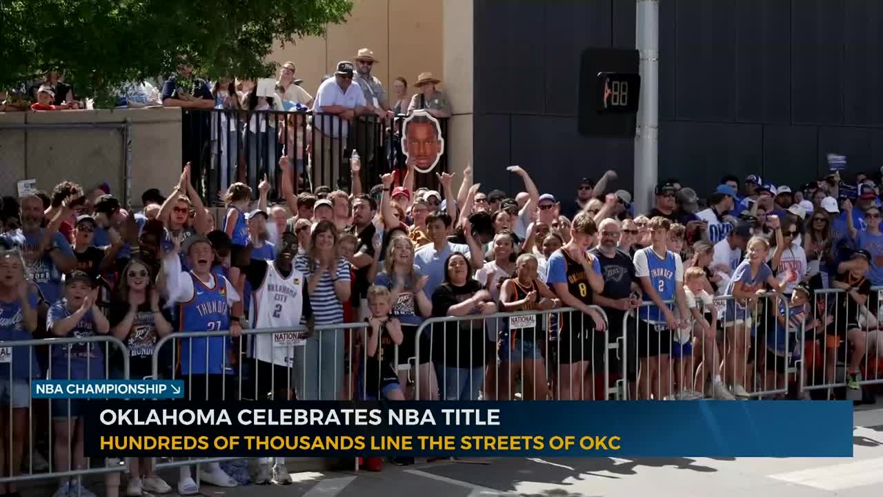 OKC Thunder Celebrate Finals win, make moves on draft and roster
