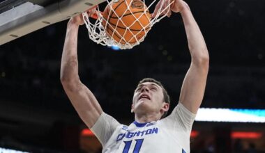 Creighton's Ryan Kalkbrenner picked by Charlotte Hornets in second round of NBA draft | Sports