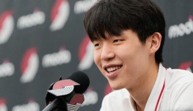Trail Blazers see 7-1 Chinese center Yang Hansen as a unique and versatile talent | National