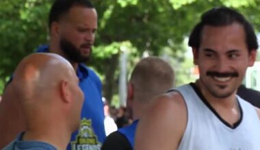 Whitman College basketball alumni reunite on the court at Hoopfest | Hoopfest