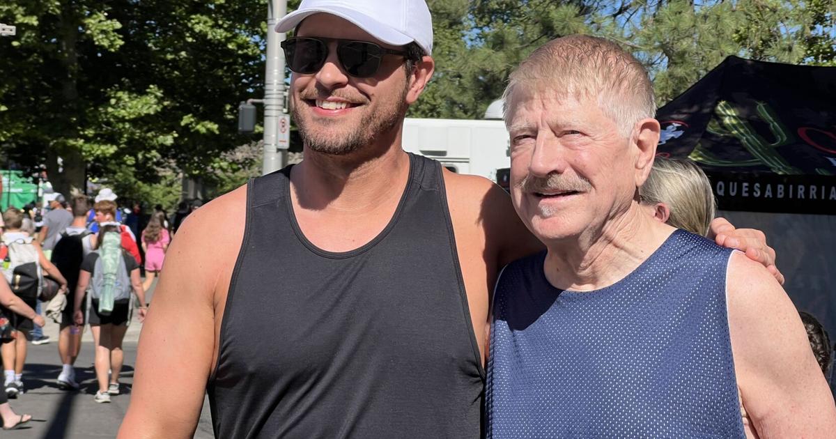 "I don't have any excuse to quit," 79-year-old joins Hoopfest for the first time | Sports