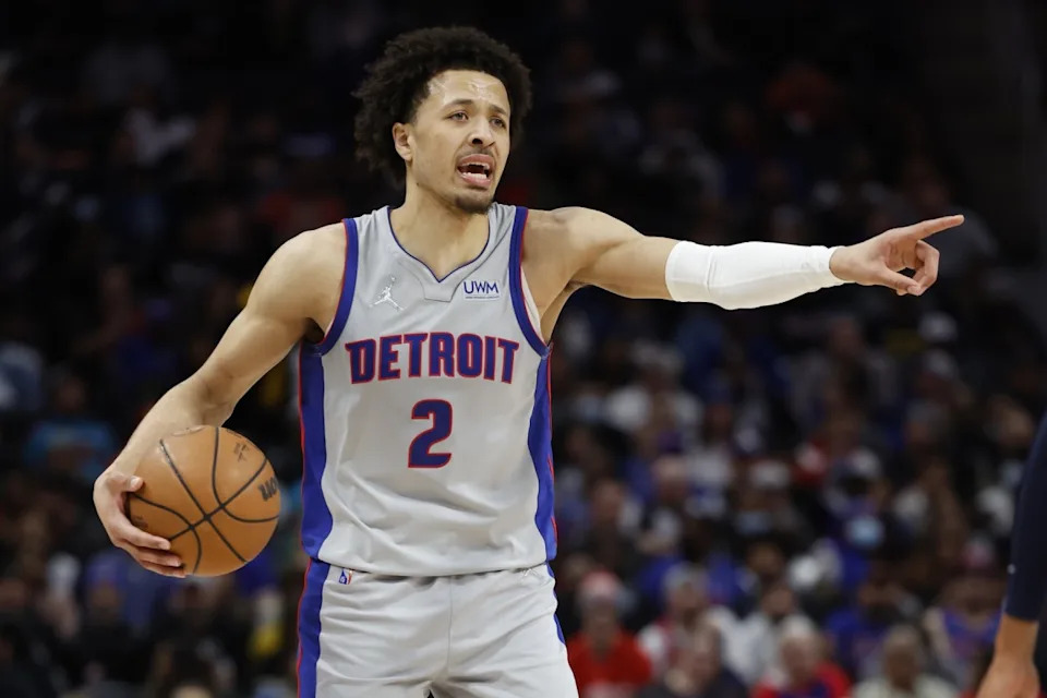 Detroit Pistons point guard Cade Cunningham.Rick Osentowski-USA TODAY Sports