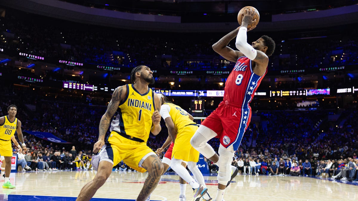 76ers star Paul George on what a Pacers