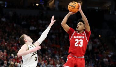 Wisconsin basketball guard Chucky Hepburn signs contract with Raptors