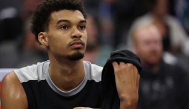 Photo shows Victor Wembanyama with shaved head at Shaolin Temple