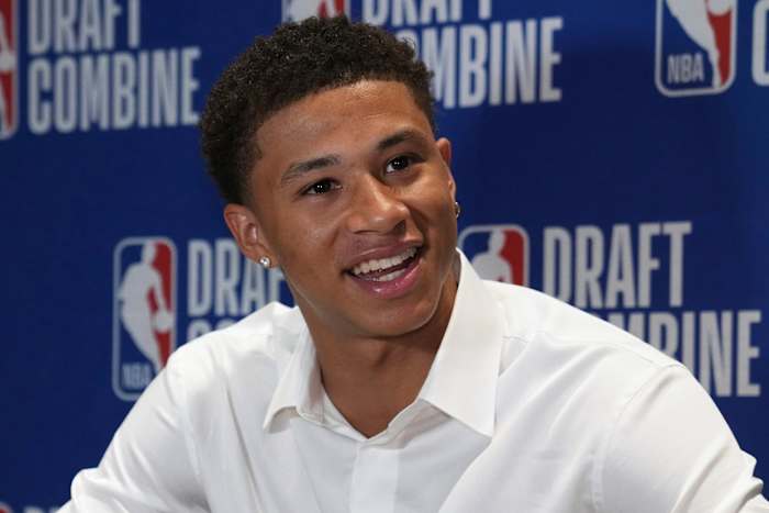 Carter Bryant selected by Spurs in 2025 NBA Draft, shares excitement to play with Dylan Harper in the future