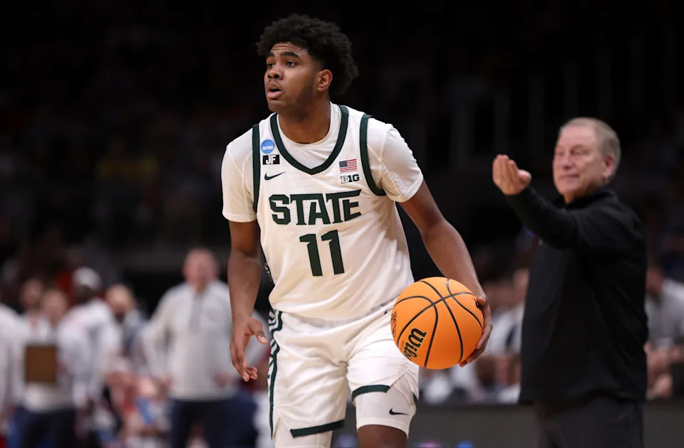 Could the Suns pick Michigan State's Jase Richardson in the 2025 NBA Draft? NBA draft speculation is running rampant after the Kevin Durant trade.