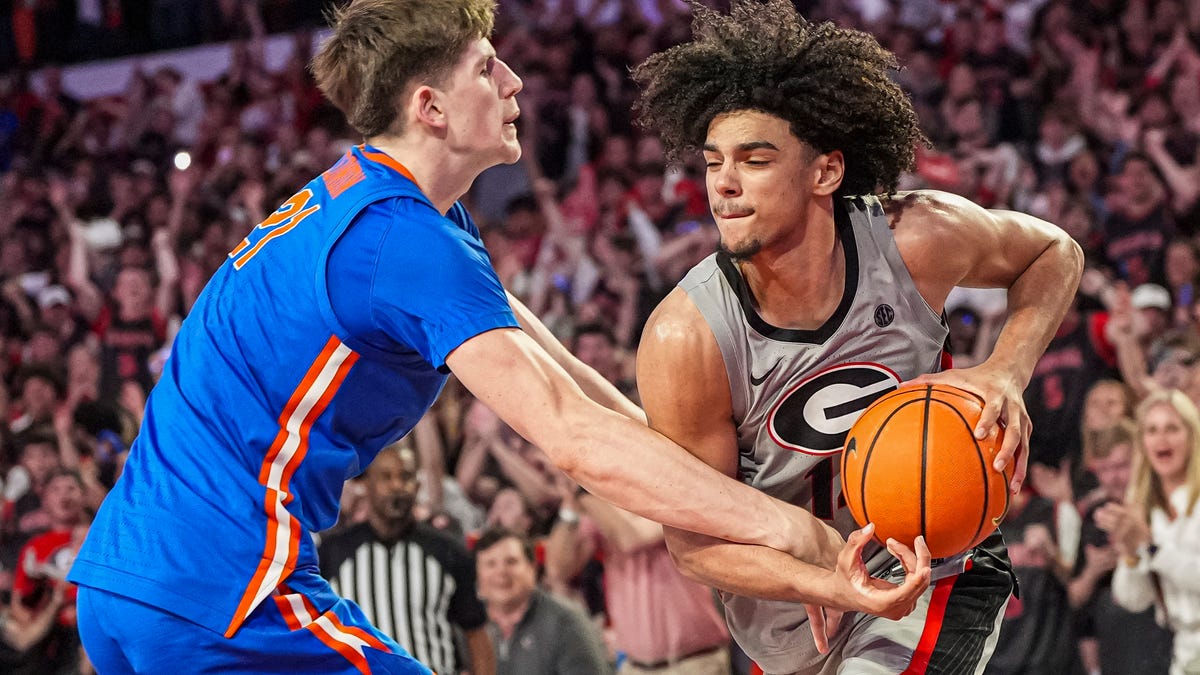 Georgia basketball star Asa Newell works out for Atlanta Hawks