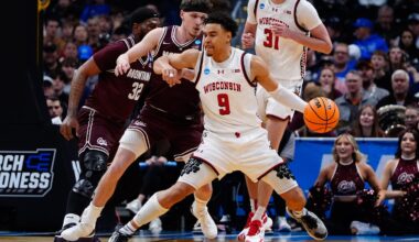 Wisconsin basketball John Tonje NBA draft workout for Sacramento Kings