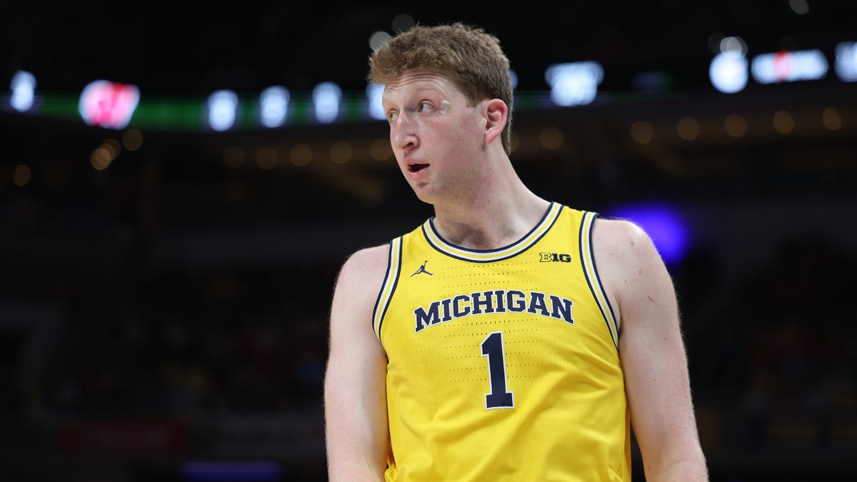 Michigan's Danny Wolf spotted in OKC as prospects meet with teams